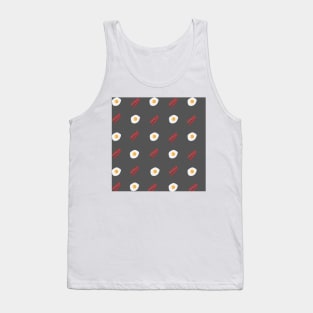 Bacon and Eggs - Dark Grey Tank Top